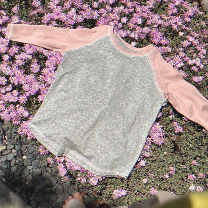 Kids Baseball Tee – Organic Cotton & TENCEL™, Soft & Stretchy