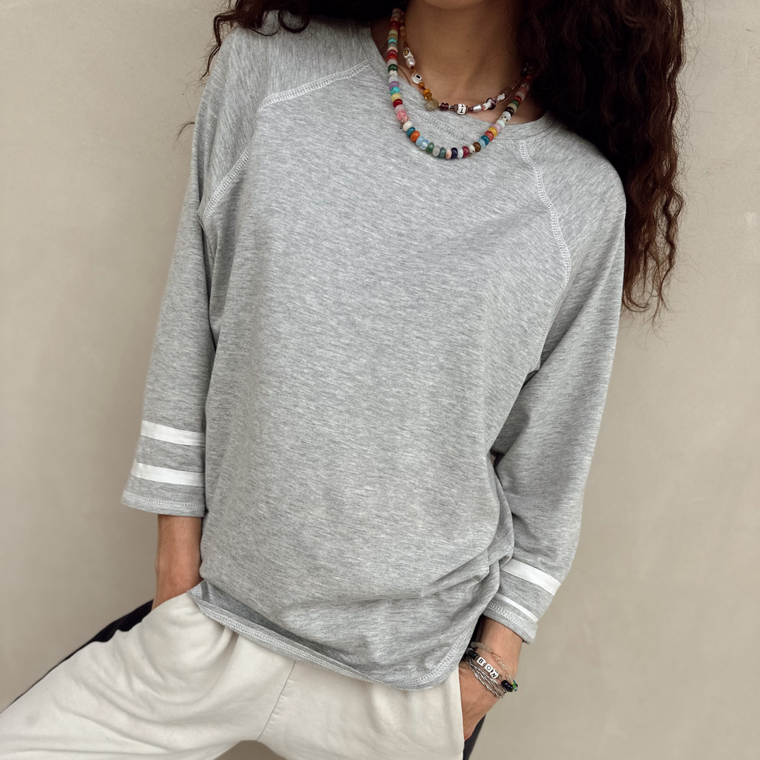 Women’s Baseball Tee – Organic Cotton & TENCEL™, Relaxed Fit