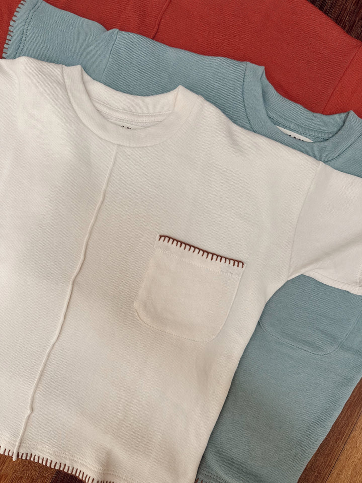 The Hand-Embroidered French Terry Top