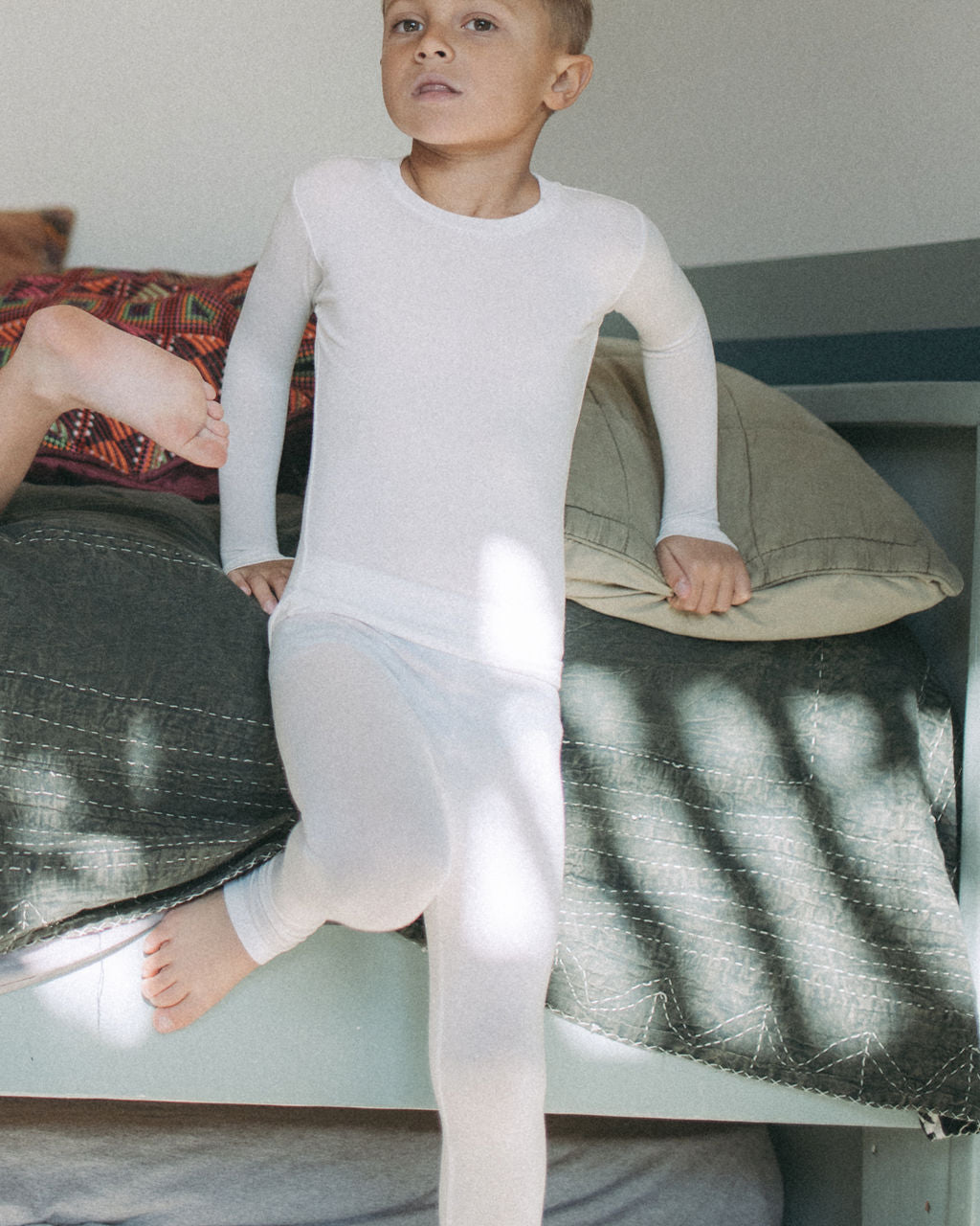 Ensemble de pyjama non teint en TENCEL™ Premium pour enfants