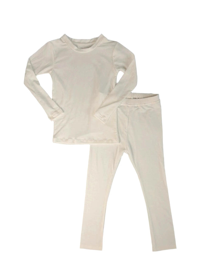 Kids' Pajama Set – TENCEL™ Ribbed, Flame-Retardant-Free Sleepwear