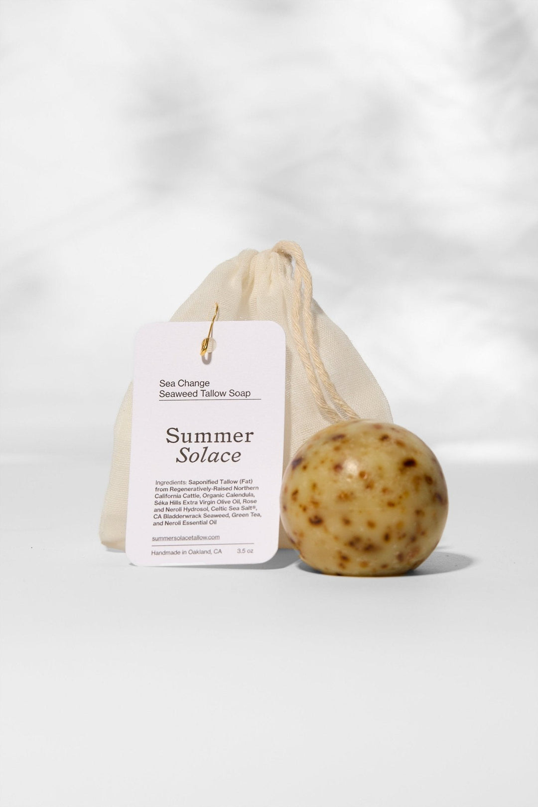 Sea Change – Seaweed Sphere Soap | Bladderwrack & Neroli